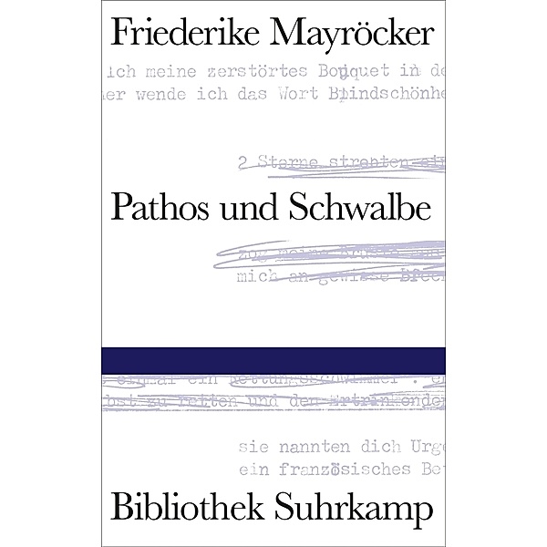 Pathos und Schwalbe, Friederike Mayröcker