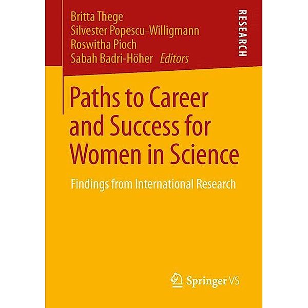 Paths to Career and Success for Women in Science