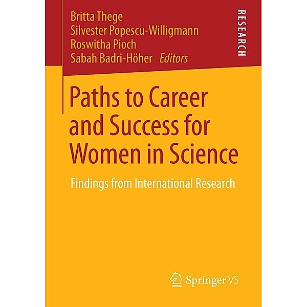 Paths to Career and Success for Women in Science