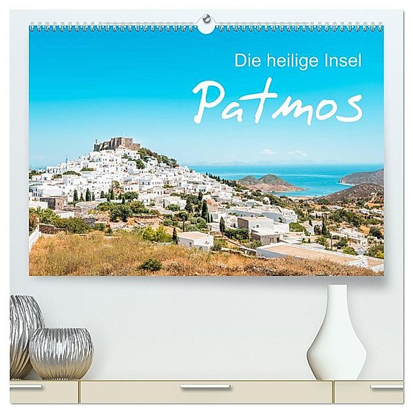 Patmos - Die heilige Insel (hochwertiger Premium Wandkalender 2025 DIN A2 quer), Kunstdruck in Hochglanz, Calvendo, Thomas / Jastram, Elisabeth Jastram