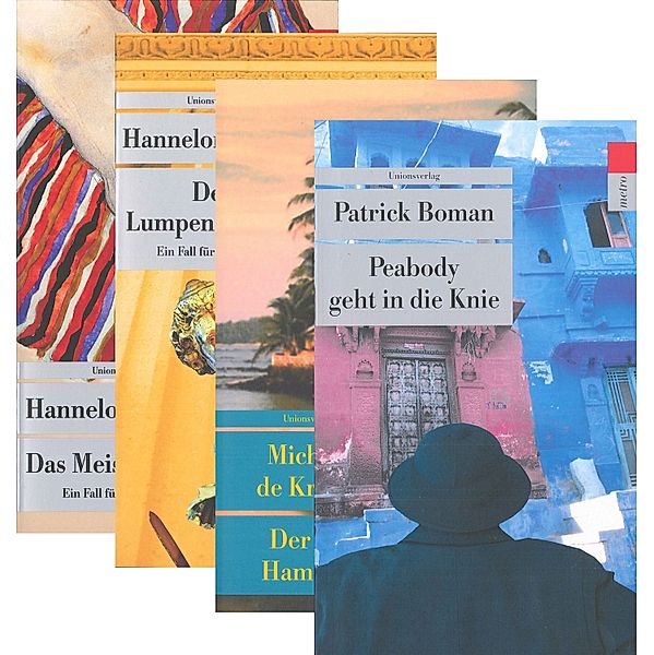 Patrick Boman Krimi-Paket, 4 Bände, Patrick Boman