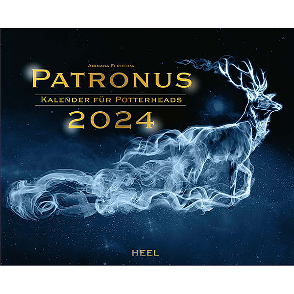 Patronus Kalender für Potterheads 2024 Wandkalender, Adriana Ferreira