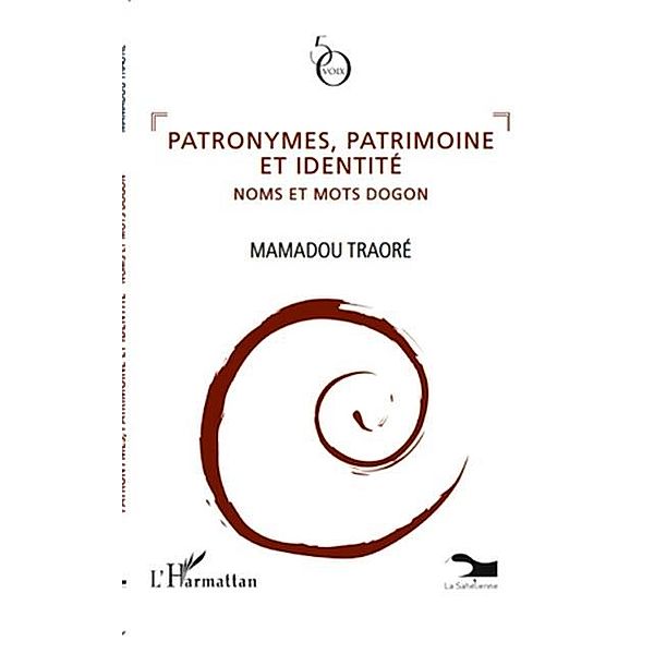 Patronymes, patrimoine et identite / Hors-collection, Mamadou Traore