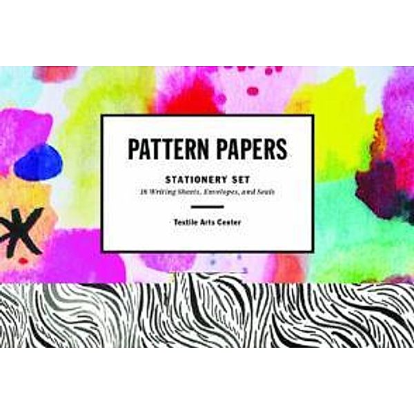 Pattern Papers Stationery Set: 18 Writing Sheets, Envelopes, and Seals [With Envelope and Seals and 18 Writing Sheets], Textile Arts Center