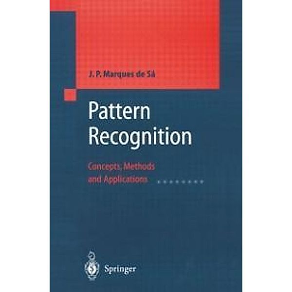 Pattern Recognition, J. P. Marques de Sá