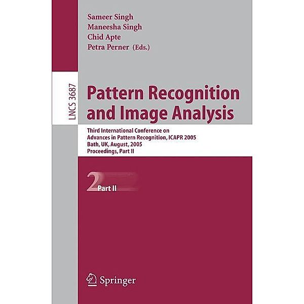 Pattern Recognition and Image Analysis