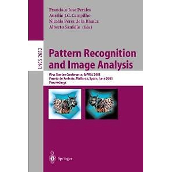 Pattern Recognition and Image Analysis / Lecture Notes in Computer Science Bd.2652