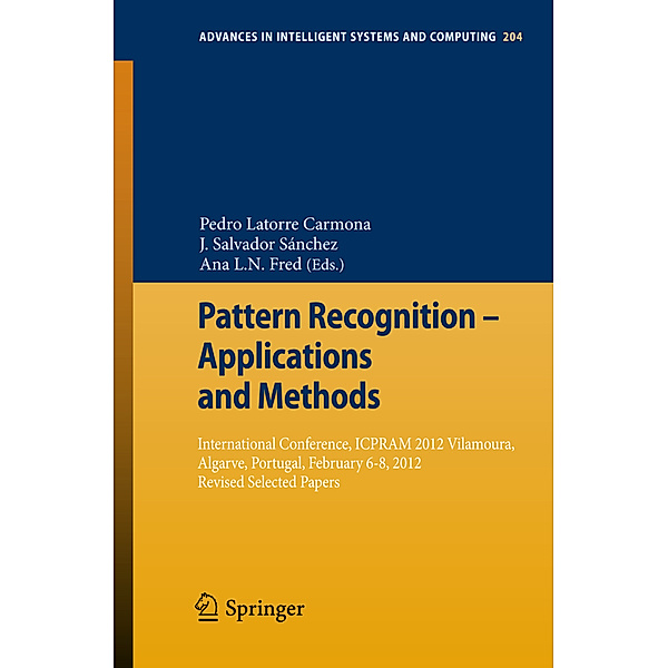 Pattern Recognition - Applications and Methods