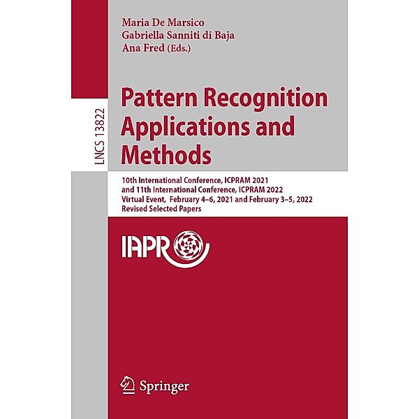 Pattern Recognition Applications and Methods / Lecture Notes in Computer Science Bd.13822
