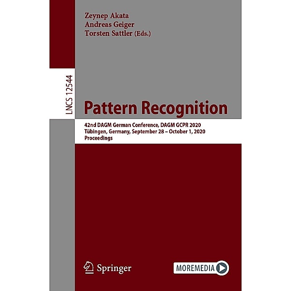 Pattern Recognition / Lecture Notes in Computer Science Bd.12544