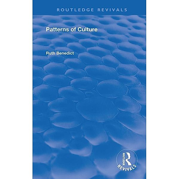 Patterns of Culture, Ruth Benedict