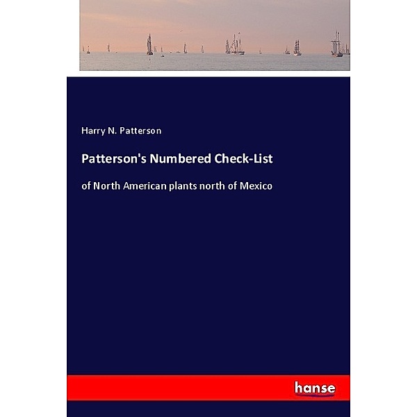 Patterson's Numbered Check-List, Harry N. Patterson