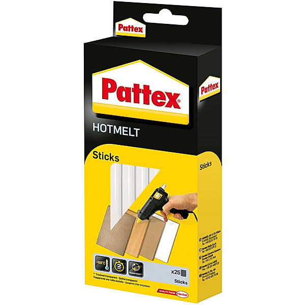 Pattex Pattex Heißklebesticks HOTMELT (Ø11mm) 25er-Pack