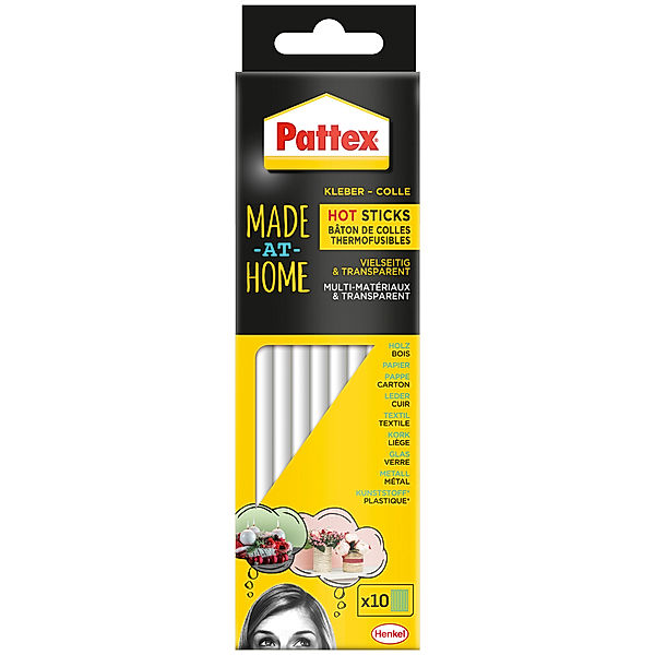Pattex Pattex Heißklebesticks MADE AT HOME (Ø11mm) 10er-Pack