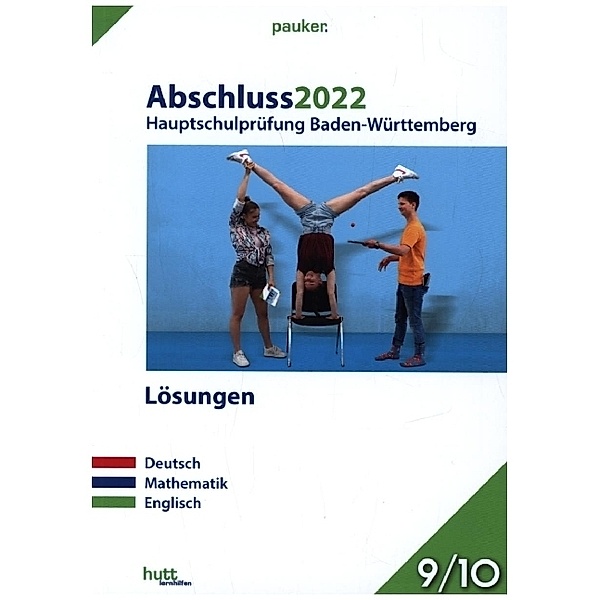 pauker. / Abschluss 2022 - Hauptschulprüfung Baden-Württemberg - Lösungen