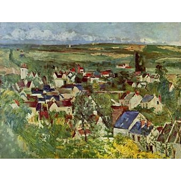 Paul Cézanne - Blick auf Auvers - 2.000 Teile (Puzzle)