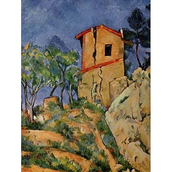 Paul Cézanne - Das Haus mit geborstenen Wänden - 1.000 Teile (Puzzle)