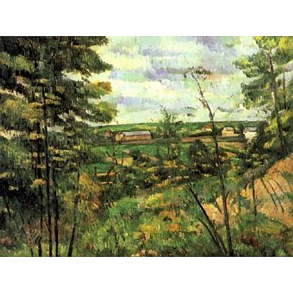 Paul Cézanne - Das Tal der Oise - 2.000 Teile (Puzzle)