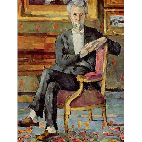 Paul Cézanne - Porträt Victor Chocquet sitzend - 100 Teile (Puzzle)