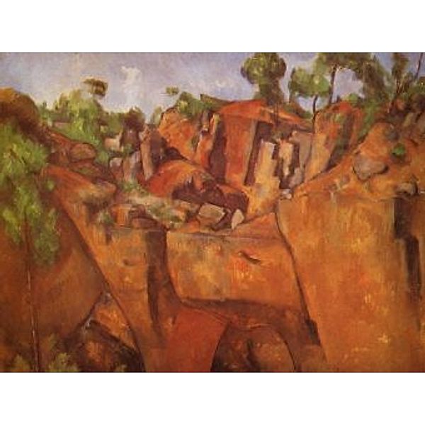 Paul Cézanne - Steinbruch Bibemus - 1.000 Teile (Puzzle)