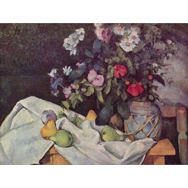 Paul Cézanne - Stilleben mit Blumen und Früchten - 2.000 Teile (Puzzle)