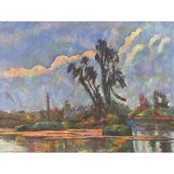 Paul Cézanne - Ufer der Oise - 100 Teile (Puzzle)