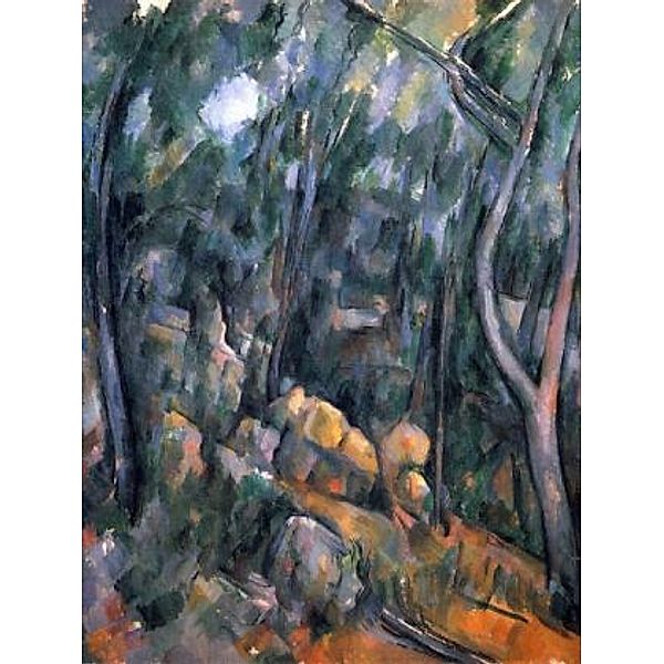 Paul Cézanne - Wald bei den Felsenhöhlen oberhalb des Château Noir - 200 Teile (Puzzle)