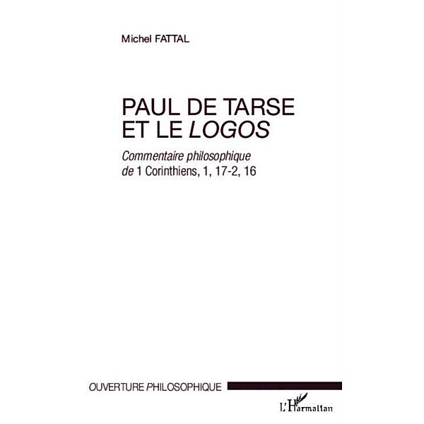 Paul de Tarse et le logos / Hors-collection, Michel Fattal