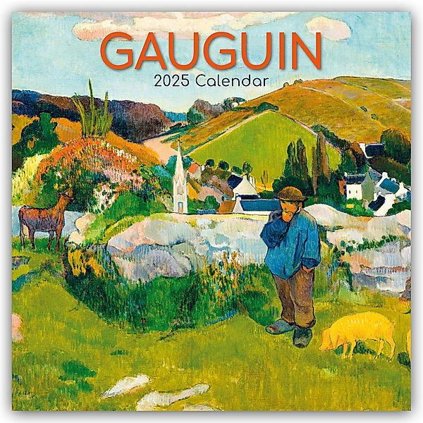 Paul Gauguin 2025 - 16-Monatskalender, The Gifted Stationery Co. Ltd
