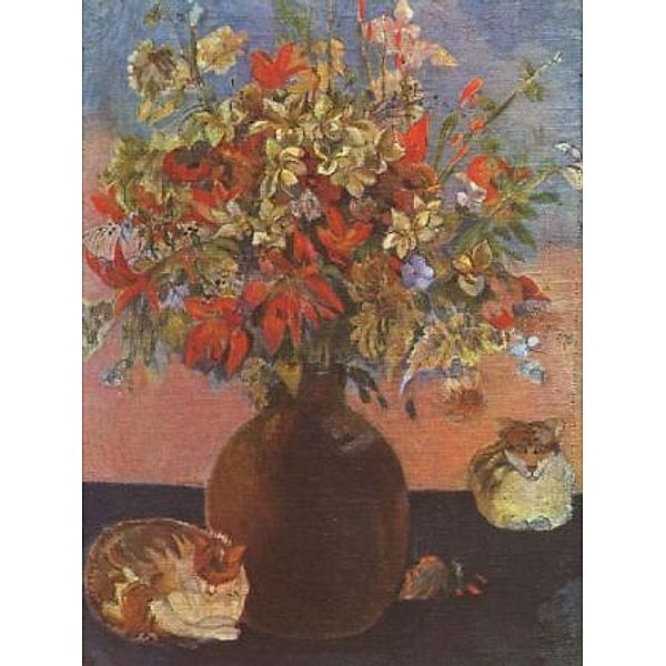 Paul Gauguin - Blumen und Katzen - 2.000 Teile (Puzzle)