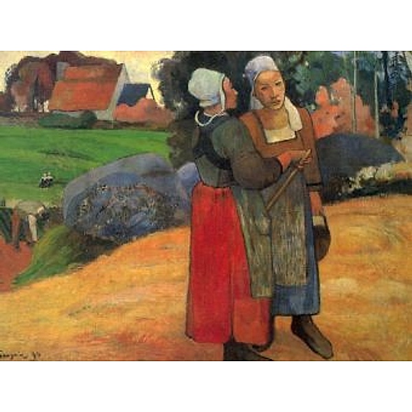 Paul Gauguin - Bretonische Bäuerinnen - 100 Teile (Puzzle)