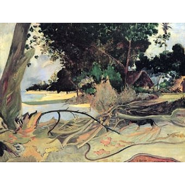 Paul Gauguin - Der dicke Baum (Te burao) - 100 Teile (Puzzle)