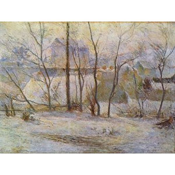 Paul Gauguin - Garten im Schnee - 100 Teile (Puzzle)