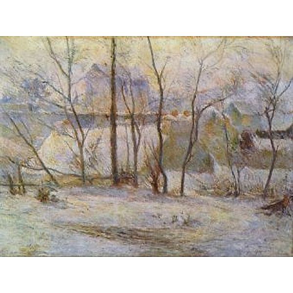 Paul Gauguin - Garten im Schnee - 2.000 Teile (Puzzle)