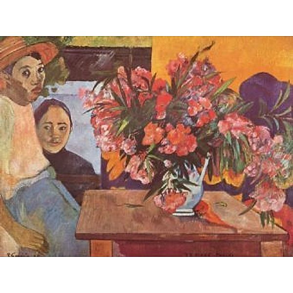 Paul Gauguin - Großer Blumenstrauß mit tahitischen Kindern (Te Tiare Farani) - 2.000 Teile (Puzzle)