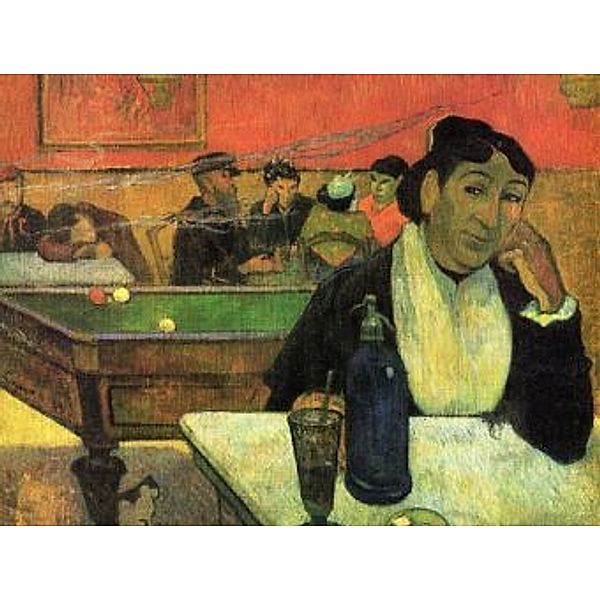 Paul Gauguin - Im Café (Porträt der Mme Ginoux) - 1.000 Teile (Puzzle)