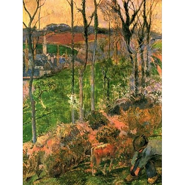 Paul Gauguin - Kleiner Bretone, den Holzschuh richtend - 2.000 Teile (Puzzle)