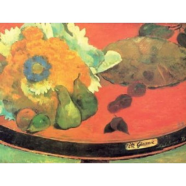 Paul Gauguin - Stilleben à la fête Gloanec - 100 Teile (Puzzle)