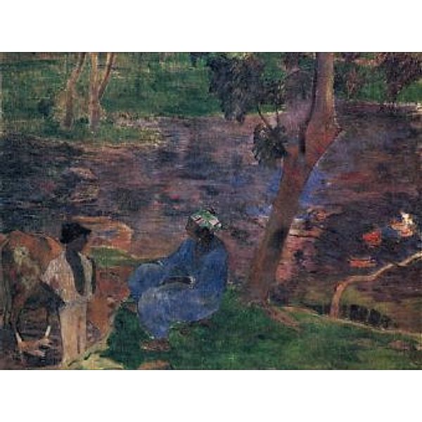 Paul Gauguin - Teichufer - 100 Teile (Puzzle)
