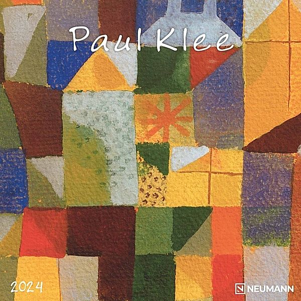 Paul Klee 2024 - Wand-Kalender - Broschüren-Kalender - 30x30 - 30x60 geöffnet - Kunst-Kalender