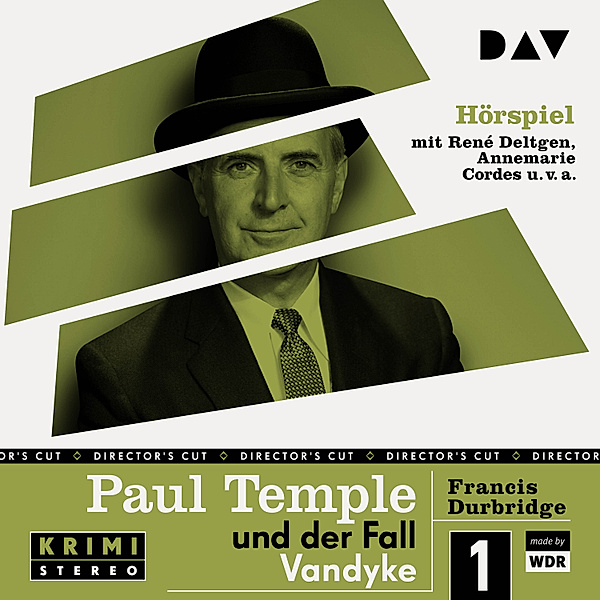 Paul Temple. Original-Radio-Fassungen - 1 - Paul Temple und der Fall Vandyke (Original-Radio-Fassungen), Francis Durbridge