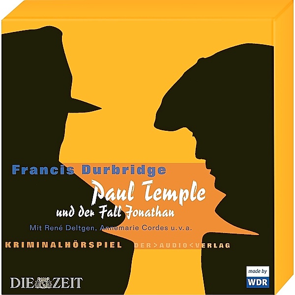 Paul Temple und der Fall Jonathan,4 Audio-CDs, Francis Durbridge