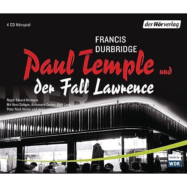 Paul Temple und der Fall Lawrence,4 Audio-CD, Francis Durbridge