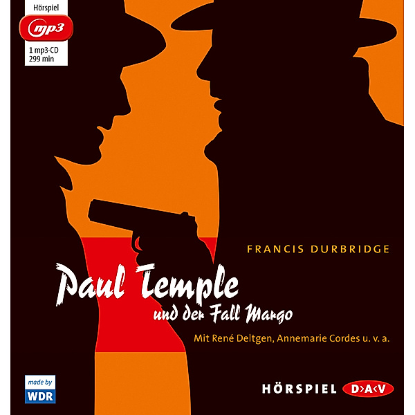 Paul Temple und der Fall Margo,1 MP3-CD, Francis Durbridge