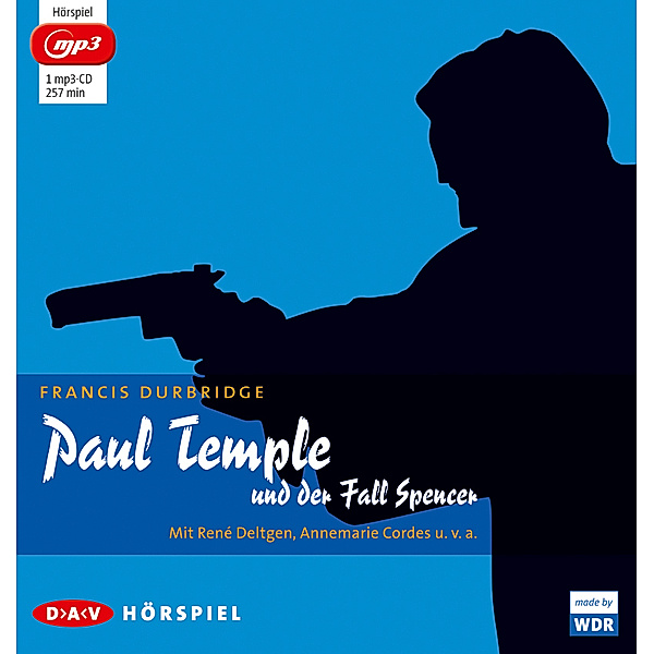 Paul Temple und der Fall Spencer,1 MP3-CD, Francis Durbridge