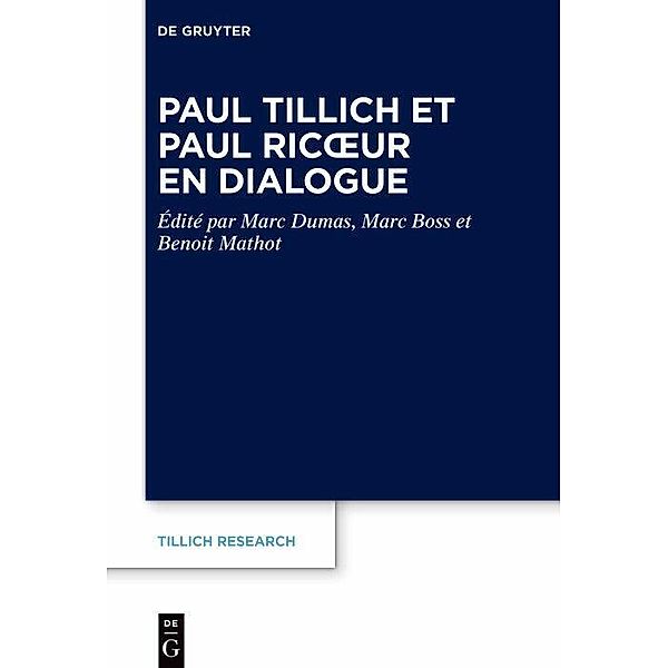 Paul Tillich et Paul Ric?ur en dialogue