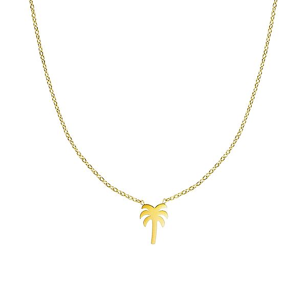 Paul Valentine Halskette Palm Tree Necklace (Farbe: gold)