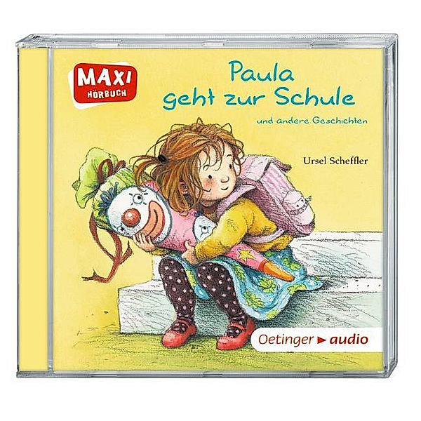 Paula geht zur Schule und andere Geschichten, 1 Audio-CD, Ursel Scheffler