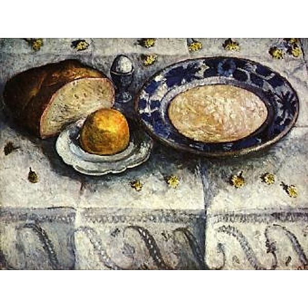 Paula Modersohn-Becker - Stilleben mit Milchsate (Frühstückstisch) - 1.000 Teile (Puzzle)