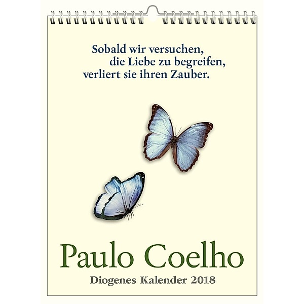 Paulo Coelho Wandkalender 2018, Paulo Coelho